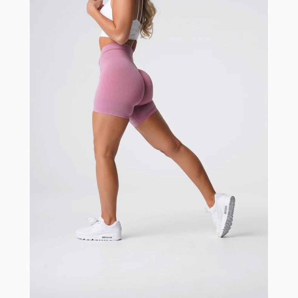 NVGTN Pastel Pink Pro Seamless Shorts | XL